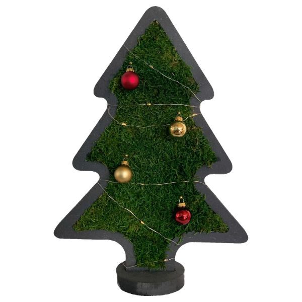 Christbaumkugeln (4 Stk.) für Noel + Lichterkette